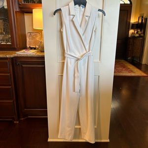 Tart white jumpsuit